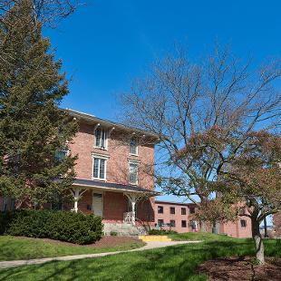 Exterior front of Van Vleck Residence Hall