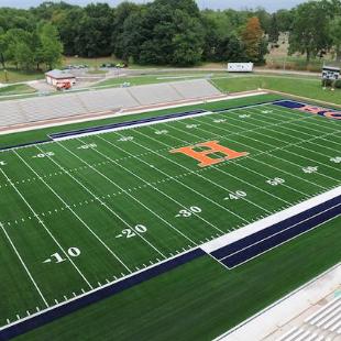 The field at Ray and Sue Smith Stadium