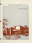 世界杯荷兰vs厄瓜多尔走地希望学院校友杂志,第23卷4号:1970年秋,希望大学的校友会