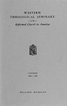 西方神学院目录:1944 - 1945年由西方神学院