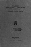 西方神学院目录:1957-1958由西方神学院