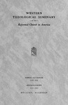 西方神学院目录:1958-1959西方神学院