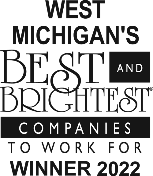 West Michigan Best & Brightest 2022 Winner logo